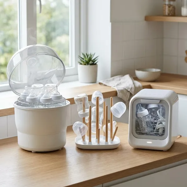 Wat een babyfles schoonmaak machine doet