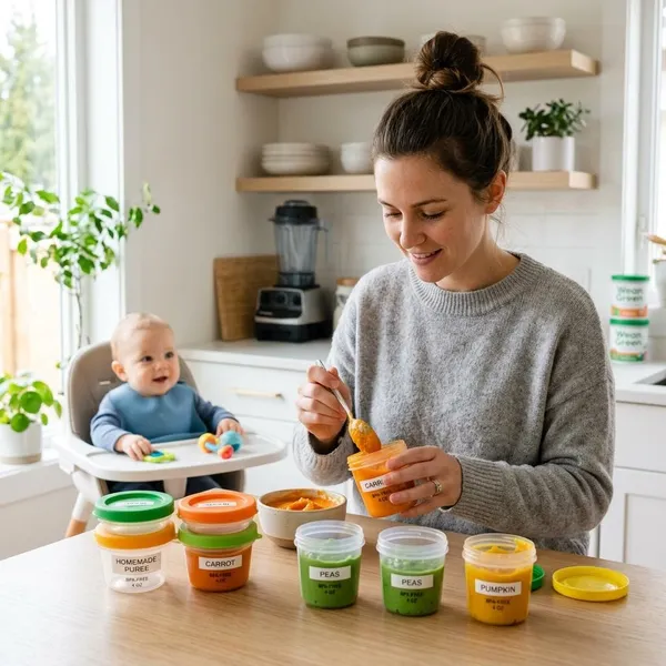 Soorten babyvoeding doseerbakjes