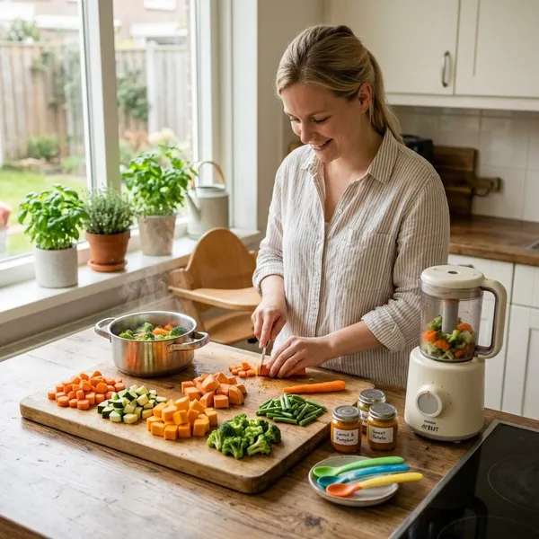 Groente voor Babyvoeding Introduceren