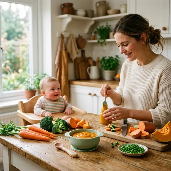 Groente voor Babyvoeding Klaarmaken