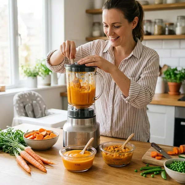 Wat in een blender voor babyvoeding kan