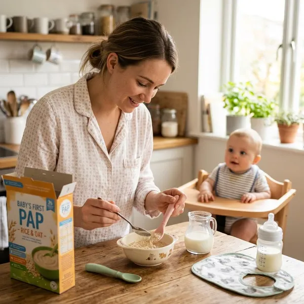 babyvoeding pap