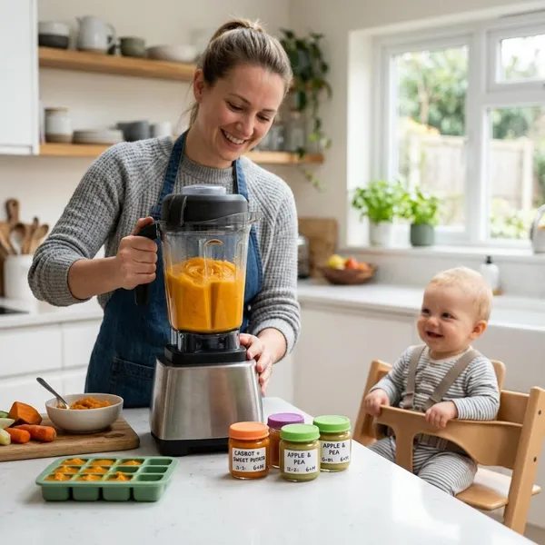 Waarop letten bij een blender voor babyvoeding