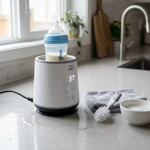 Lekkage bij een Difrax flesverwarmer controleren