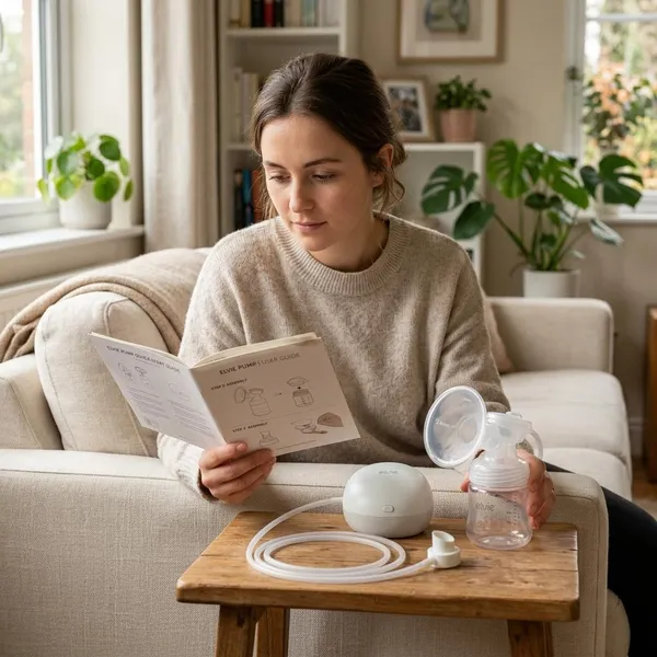 elvie borstkolf handleiding