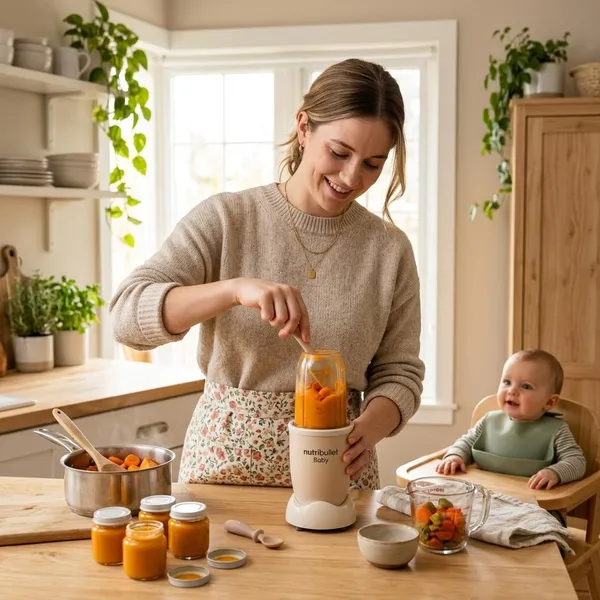 hoe pureer je babyvoeding