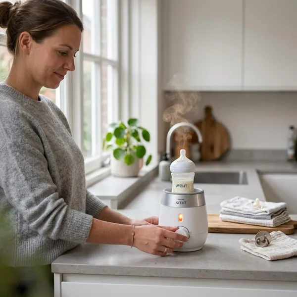 Hoe werkt een Philips Avent flessenwarmer