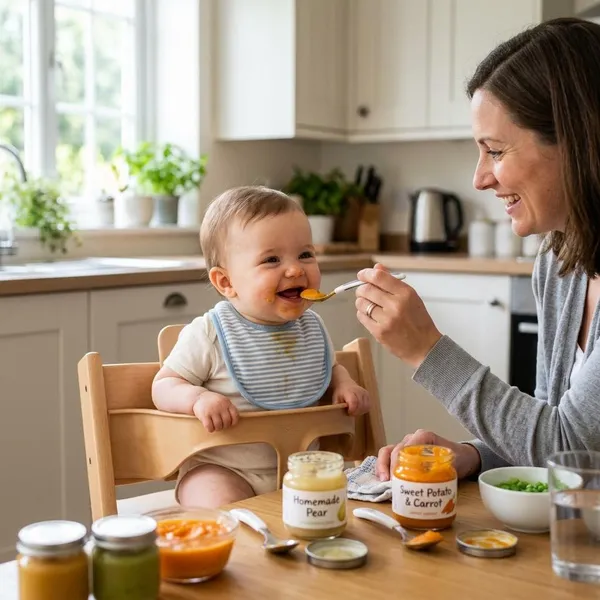 hoe wordt babyvoeding gemaakt
