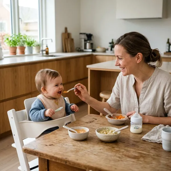 Waar hangt de hoeveelheid babyvoeding van af