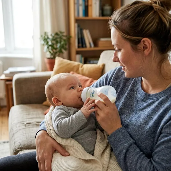 Hoe zie je dat je baby genoeg voeding krijgt