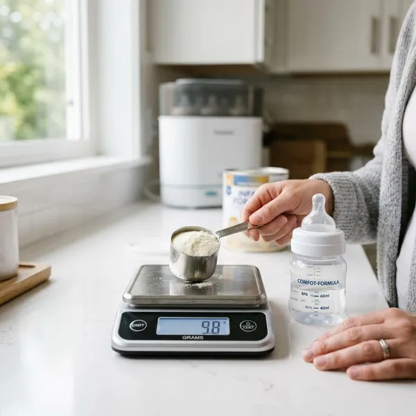 hoeveel gram maatschepje babyvoeding