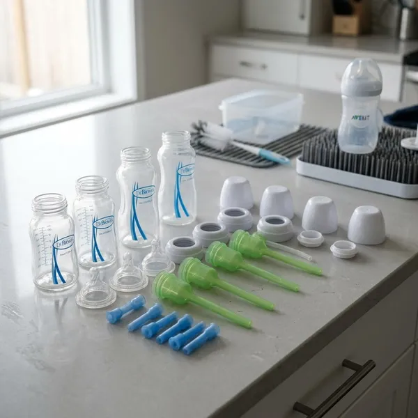 how to sterilise dr brown bottles