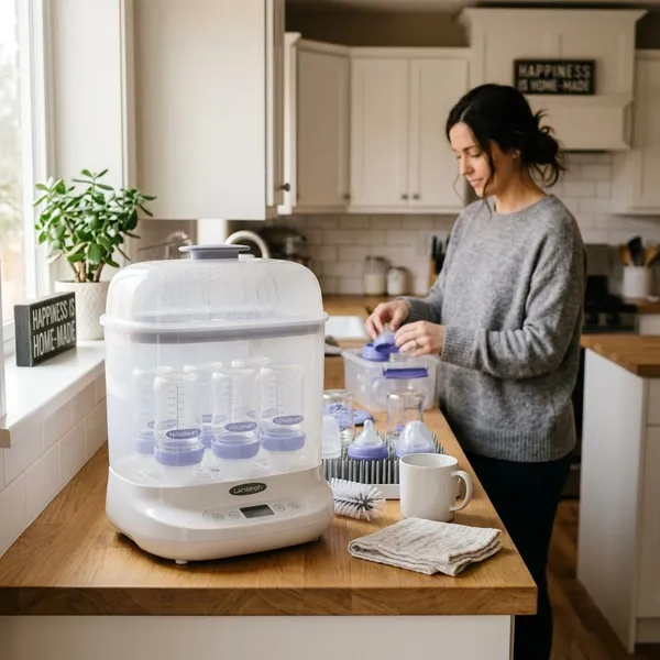 Hoe je Lansinoh bottles hygiënisch bewaart