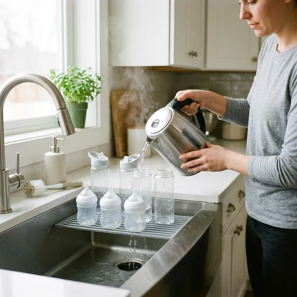 how to sterilise plastic bottles