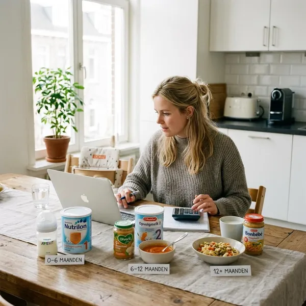 kosten babyvoeding per maand