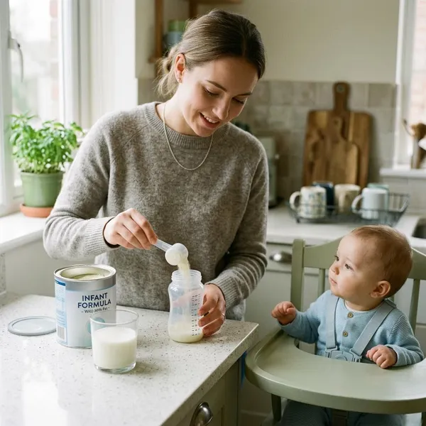 melkvet in babyvoeding