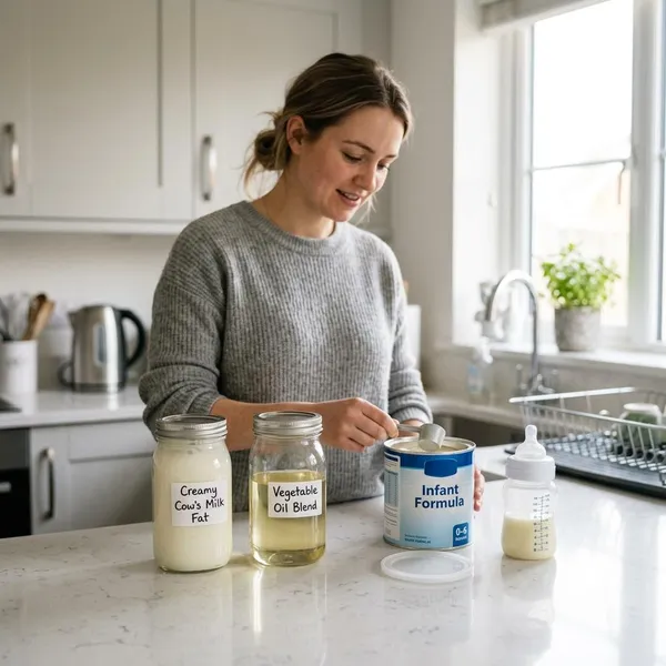 Waarom melkvet in babyvoeding zit