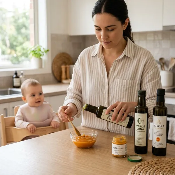 Vanaf wanneer mag olijfolie door babyvoeding