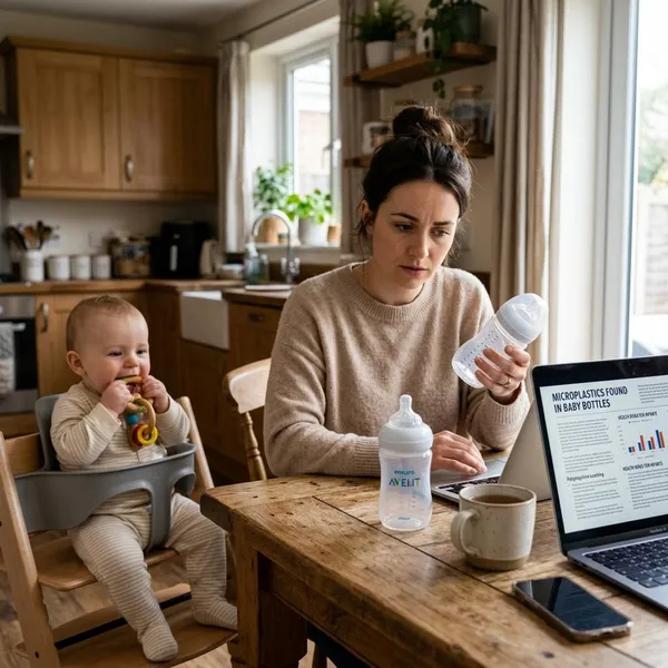Is een plastic babyfles schadelijk