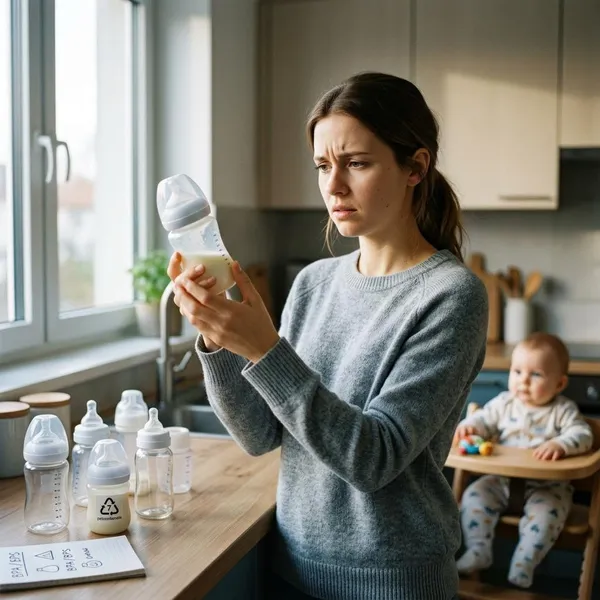 Wat onderzoek zegt over plastic babyflessen