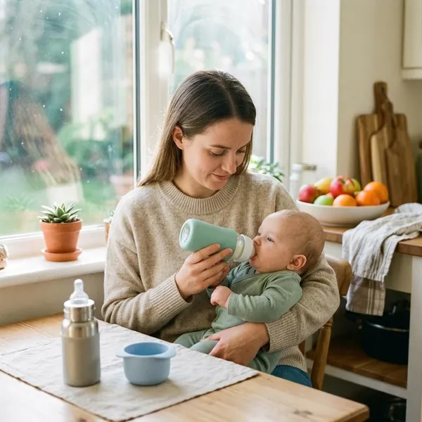 Plastic babyfles veiliger gebruiken