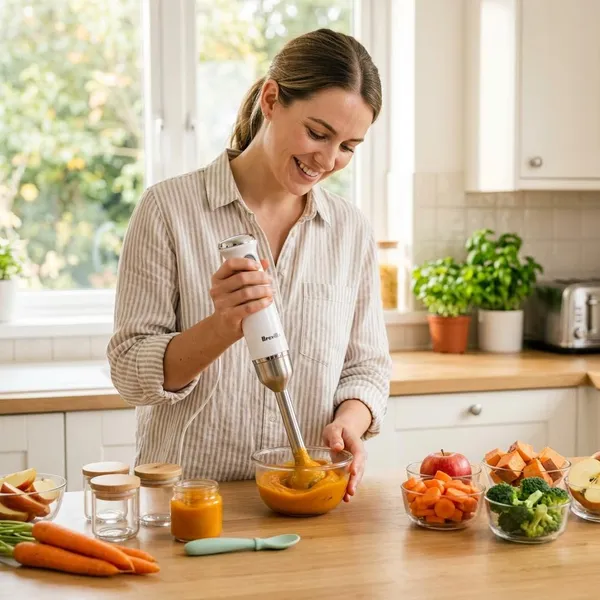 staafmixer babyvoeding