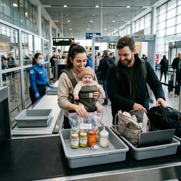 Welke babyvoeding mag mee in het vliegtuig