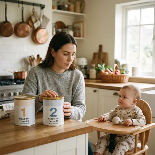 Wanneer overstappen naar babyvoeding 2