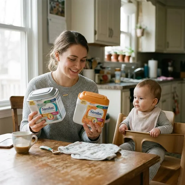 Overstappen van babyvoeding 1 naar 2