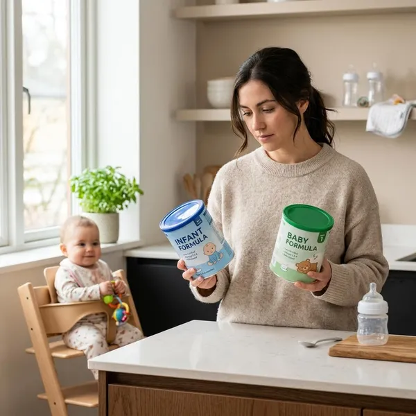 wisselen van merk babyvoeding
