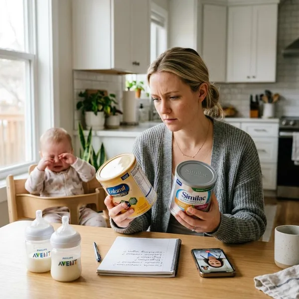 Wanneer wisselen van merk babyvoeding kan